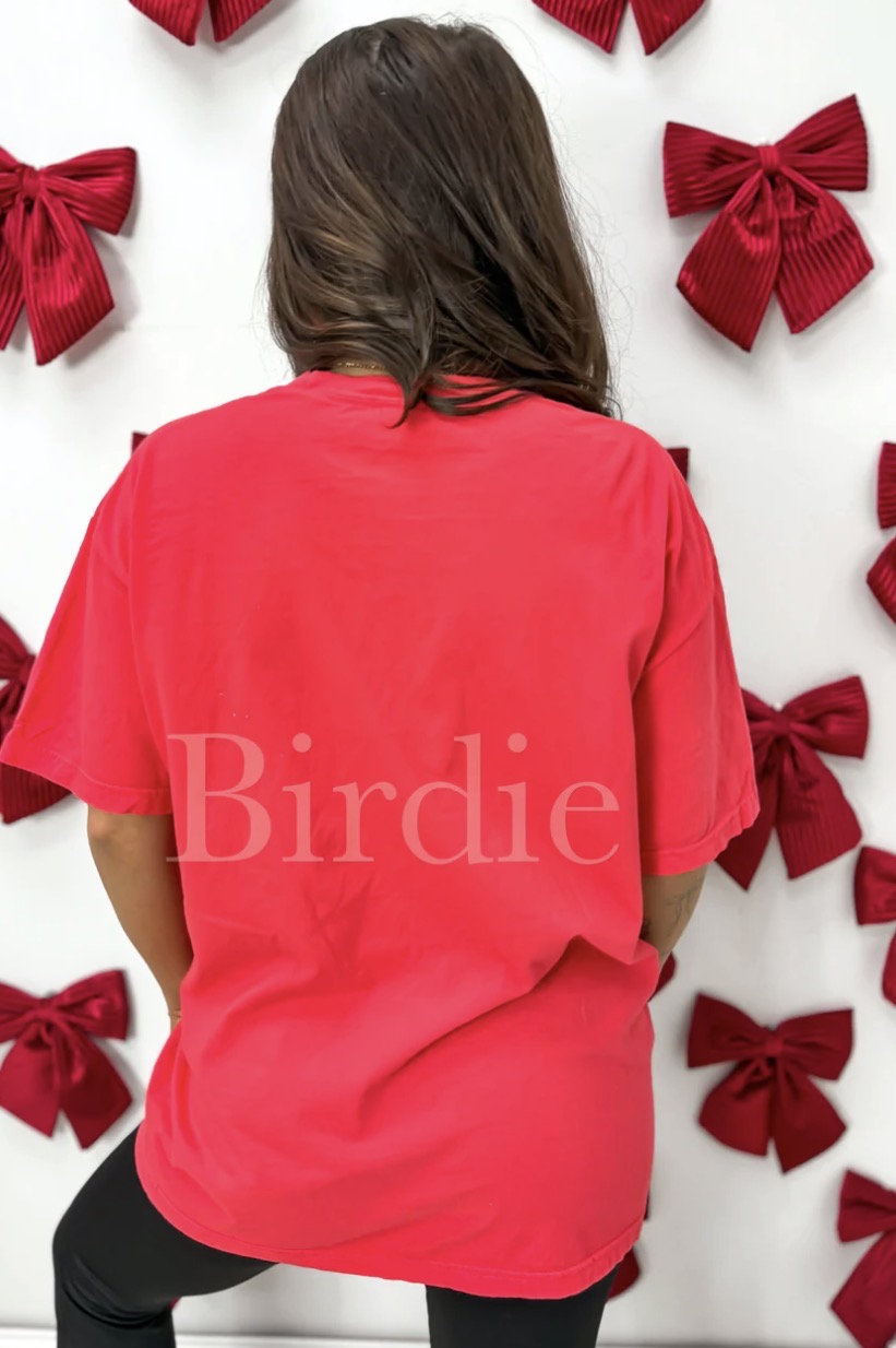 Spicy 🌶️ Graphic Vinyl Tee on Paprika