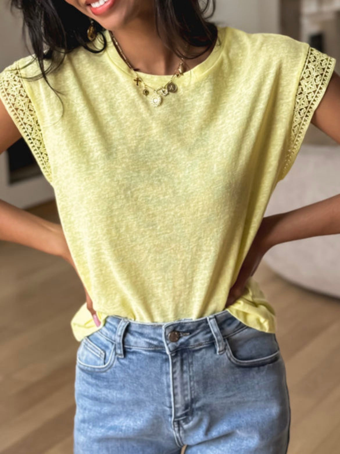 Sunlit Lace Dream Top