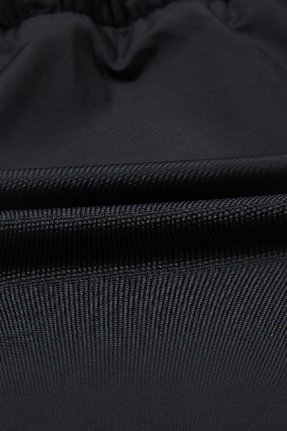 Plain Sleeveless Loop Drawstring Cinched Waist Romper