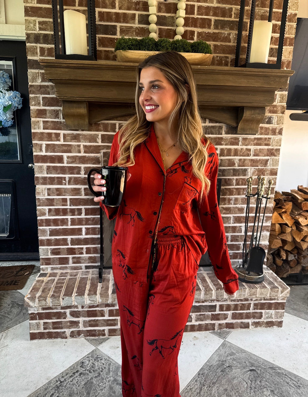 Preorder - Western Nights Luxe PJ Set