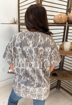 Oversized Bottomland Camo Tshirt