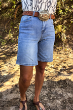 Kreek Bermuda Denim Shorts