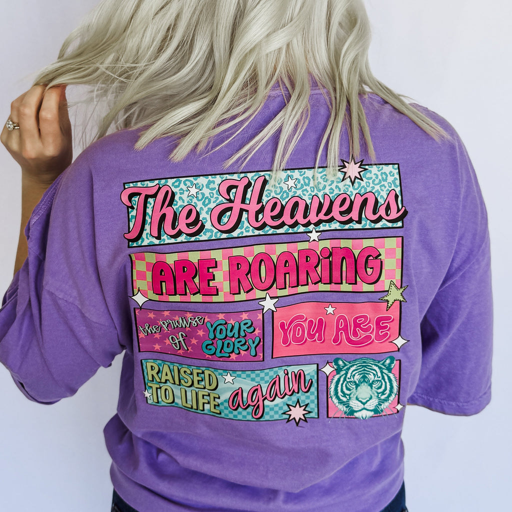 Heavens Are Roaring Tiger Graphic Tee