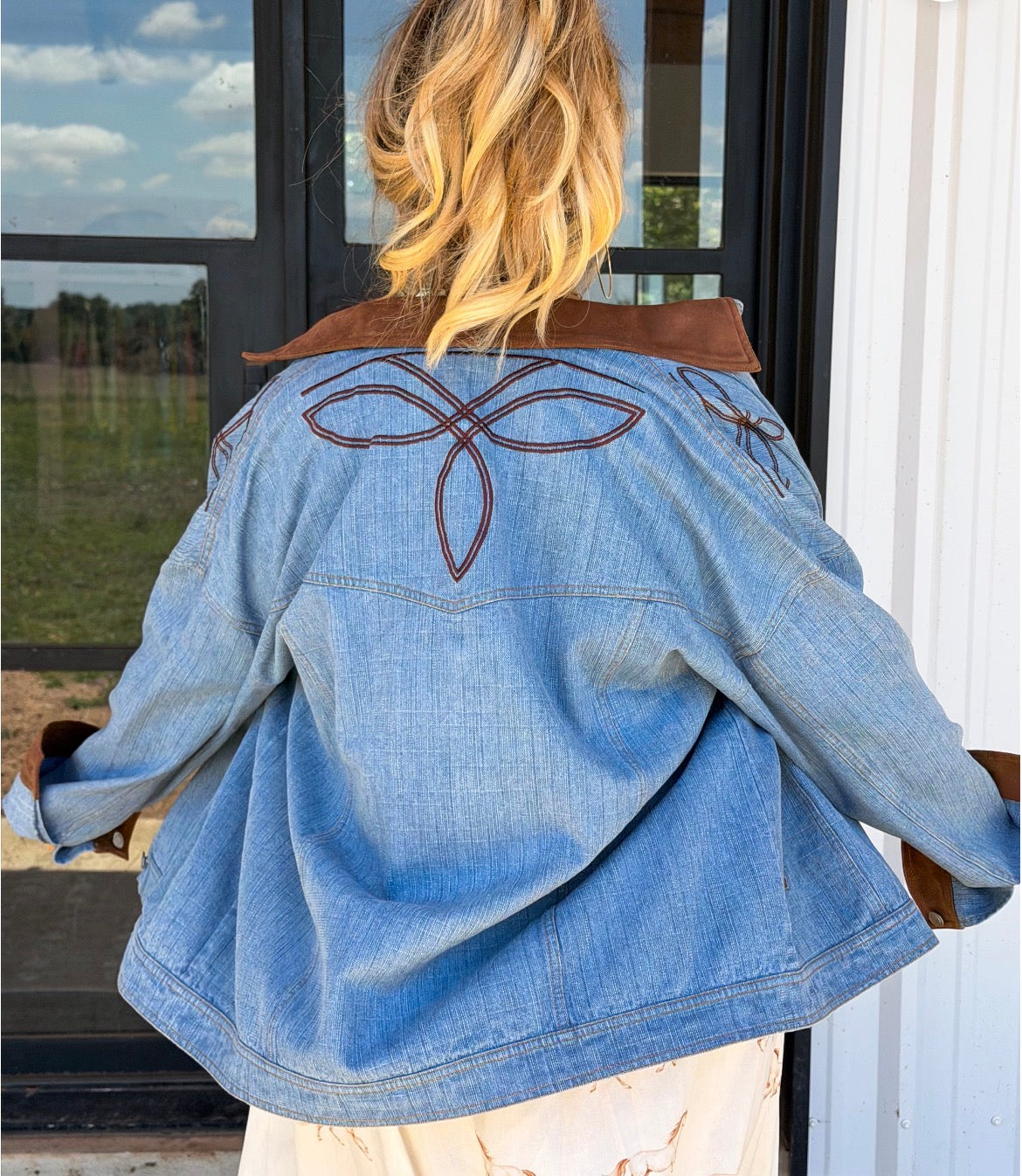 Preorder - Cowboy Romance Denim Jacket