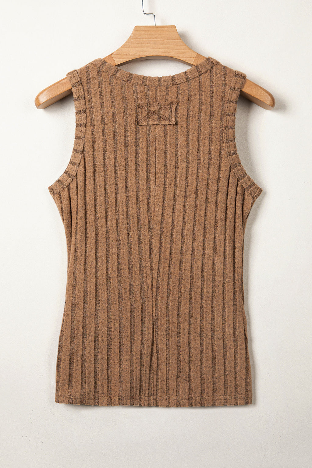 Phalaenopsis Slim Ribbed Mineral Wash Tank Top