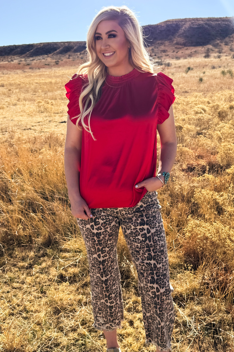 Babydoll Top Red - ETA 7/28