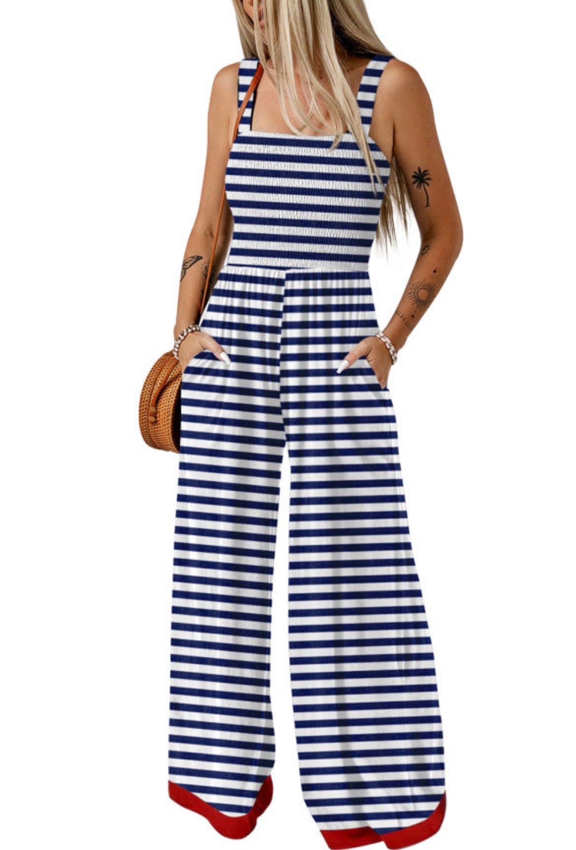 Summer Stripes Jumpsuit