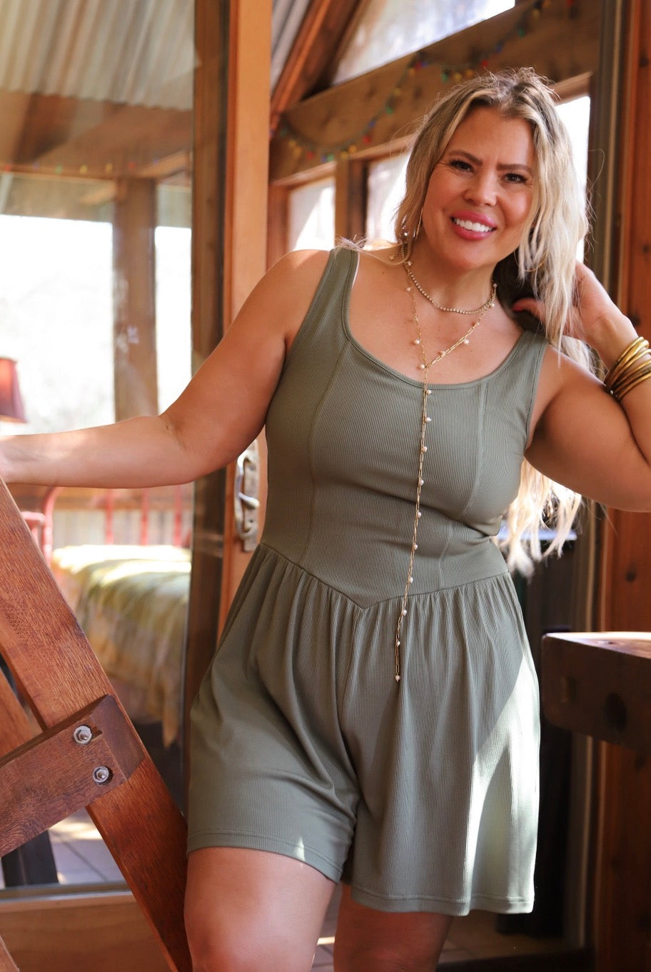 Cooper Shorts Romper