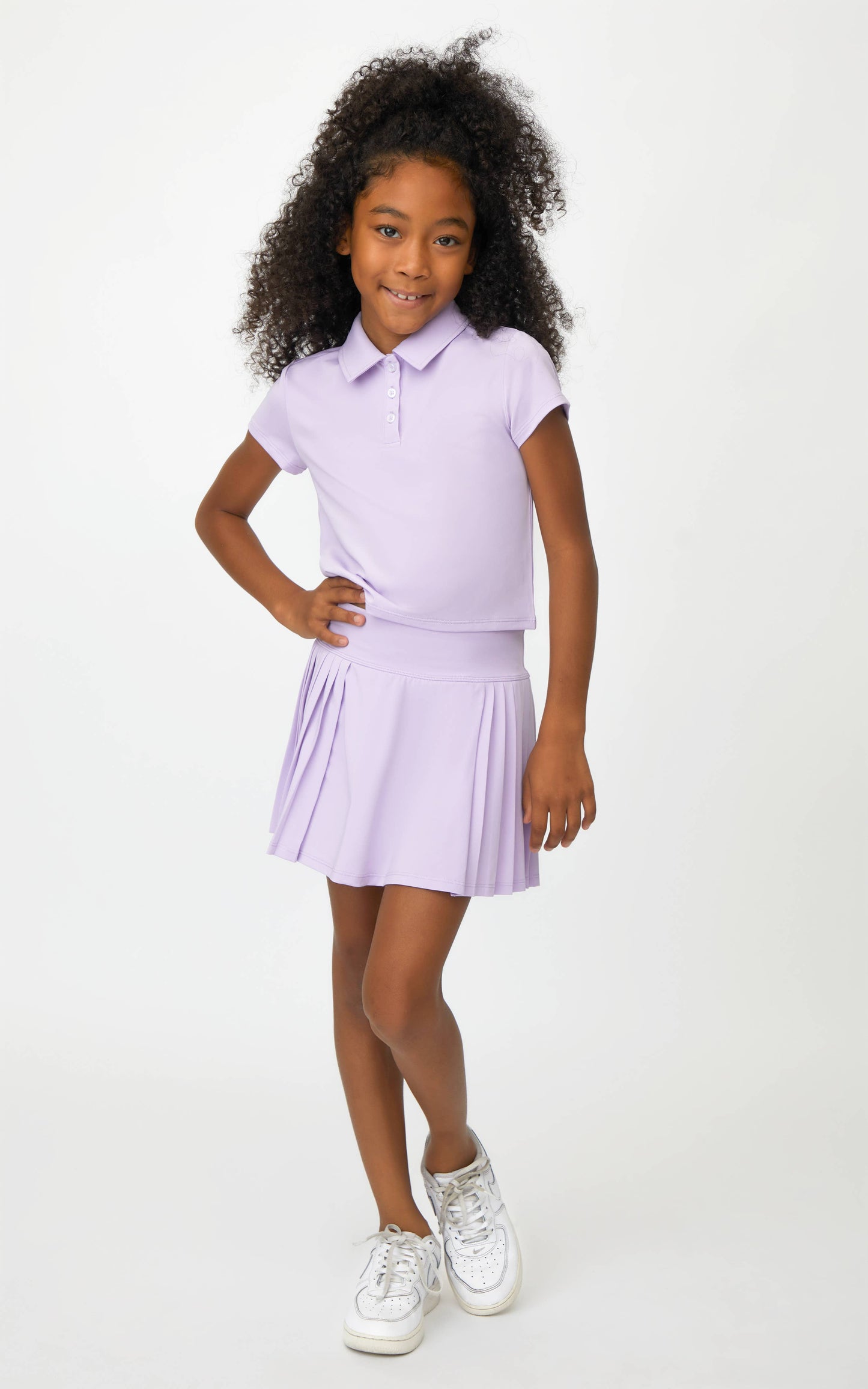 Girls Polo Top and Skort Tennis Outfit Set - ETA EARLY AUGUST