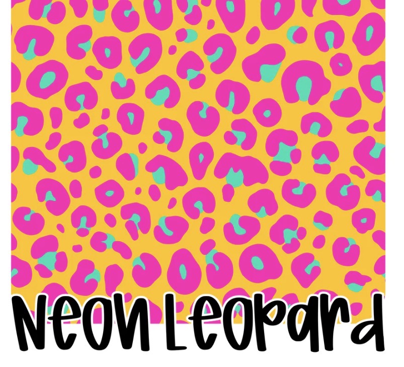 Neon Leopard - Bamboo Adults