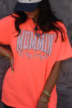Mommin’ All Day Every Day Polka Dot Tee
