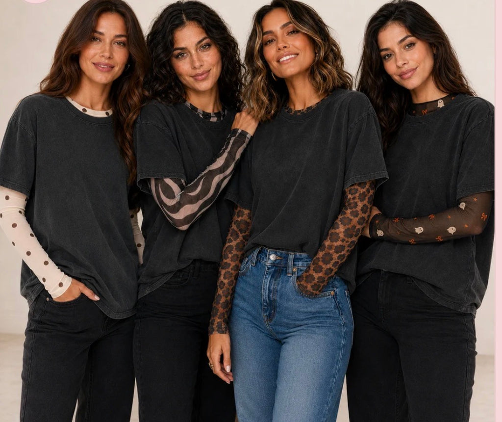 Mesh Layer Tops - PreOrder