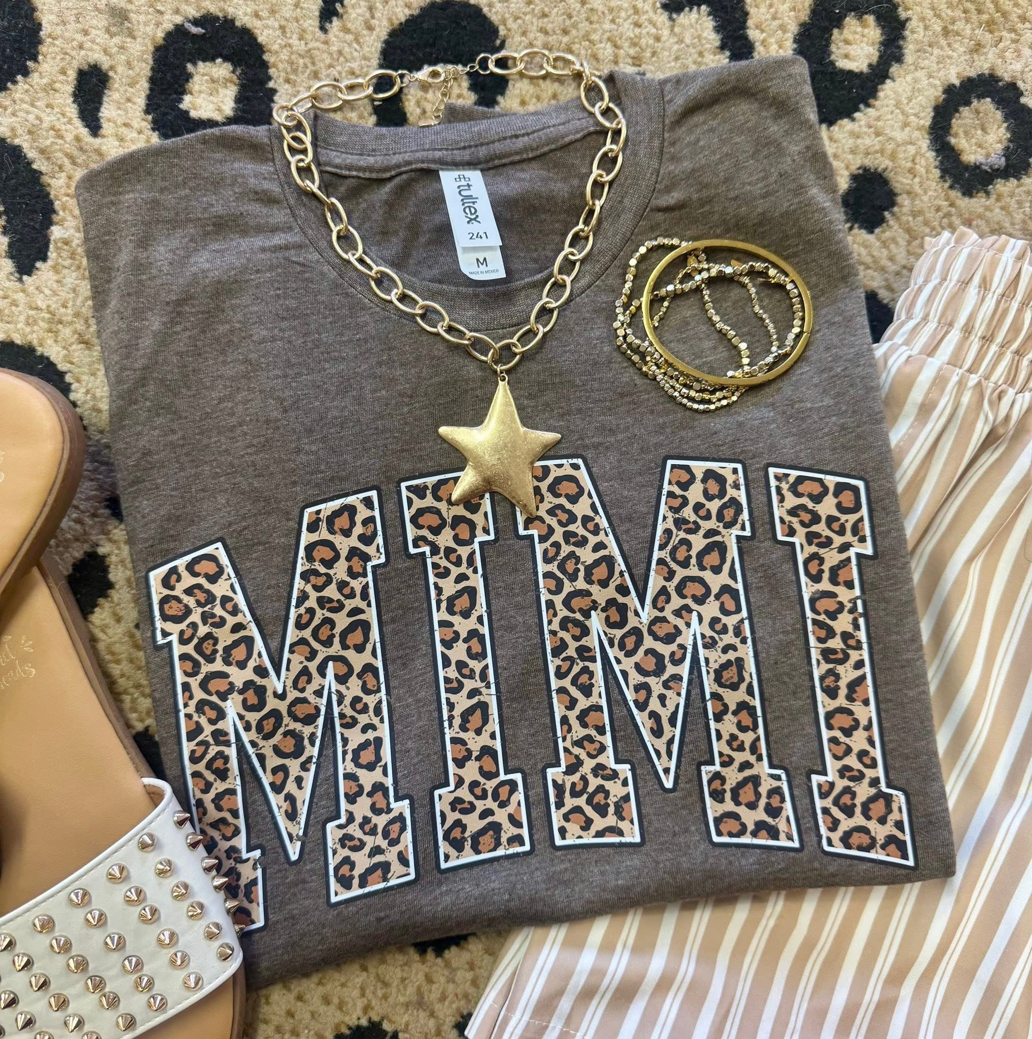 Leopard Name Tees