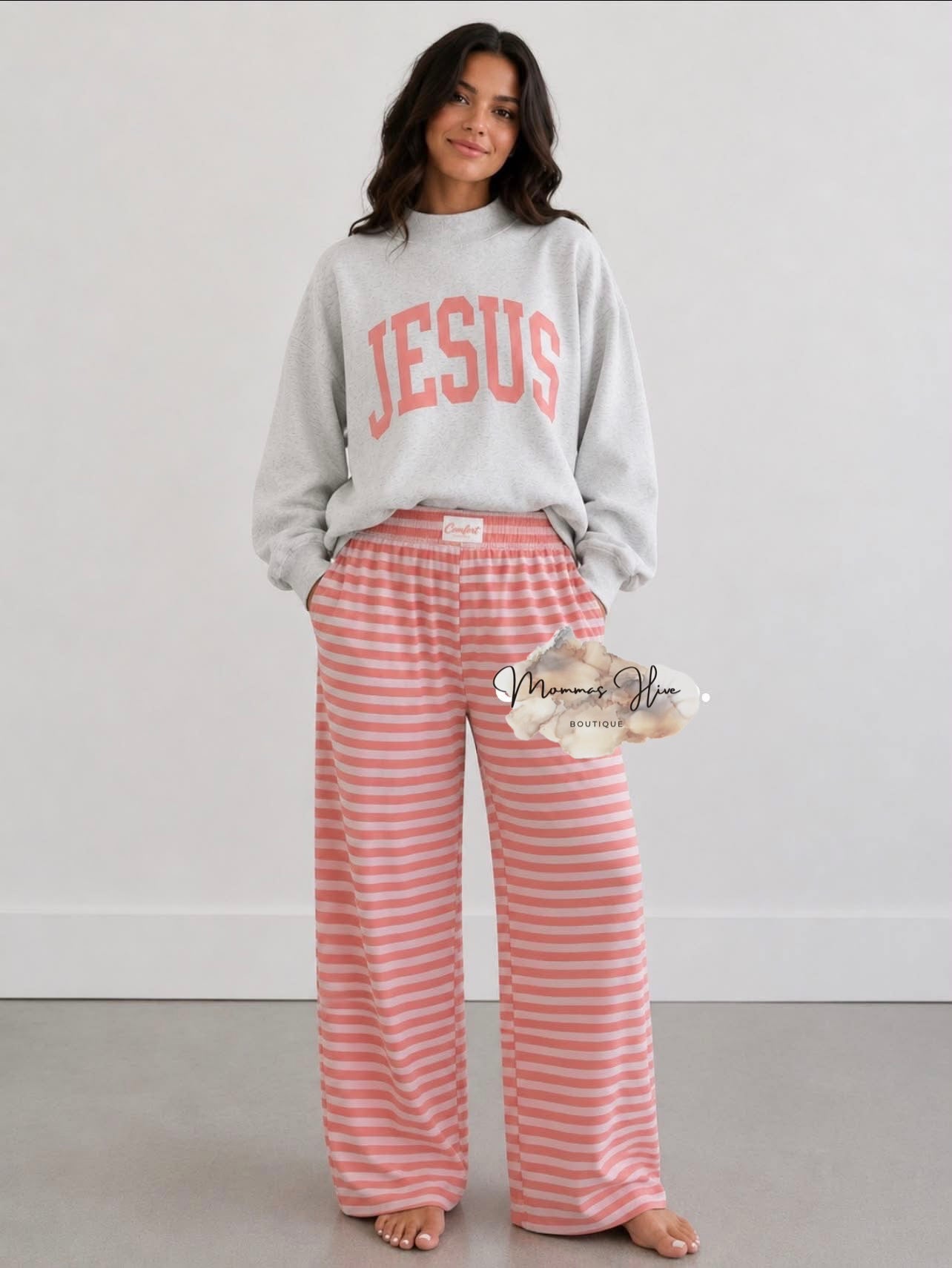 Reversible Jesus/Amen Mock Neck - PreOrder