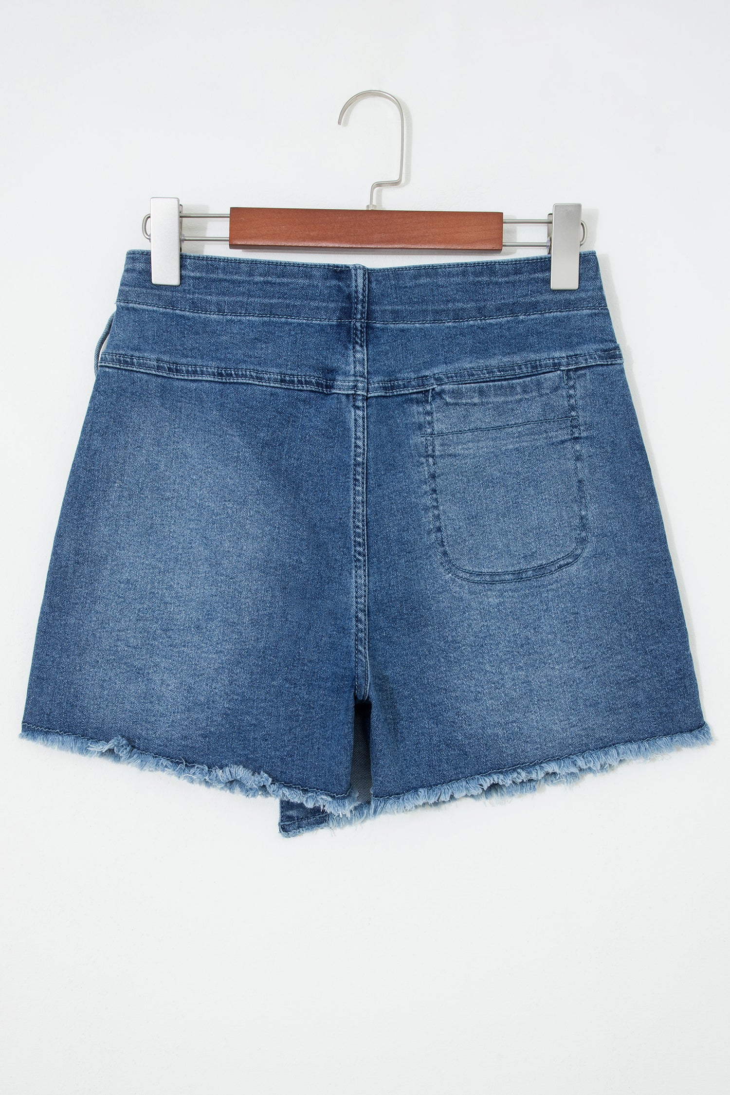 Ashleigh Blue Wrapped Tied Waist Denim Skort