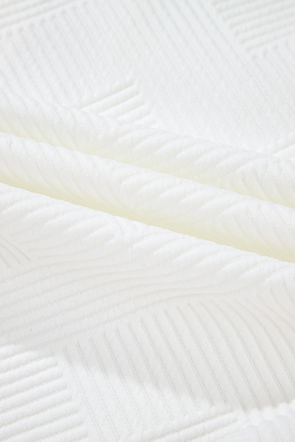 Solid Textured Flap Pocket Buttoned Shacket