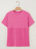 Pink Perfection Rib Tee