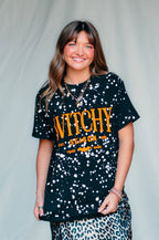 Witchy Season Spotted Black Tee