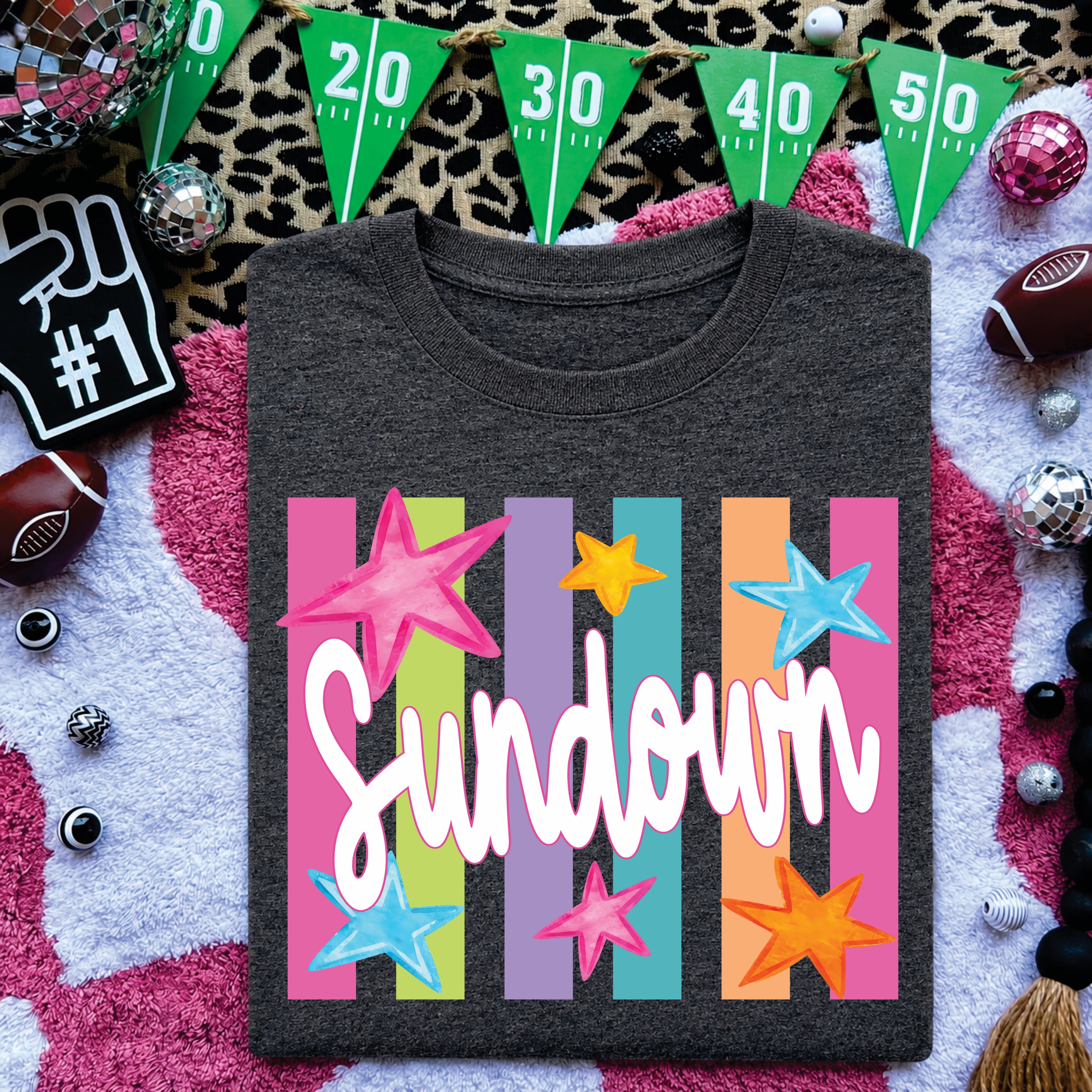 Sundown Neon tee