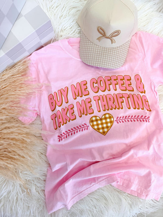 Buy me coffee and take me thrifting