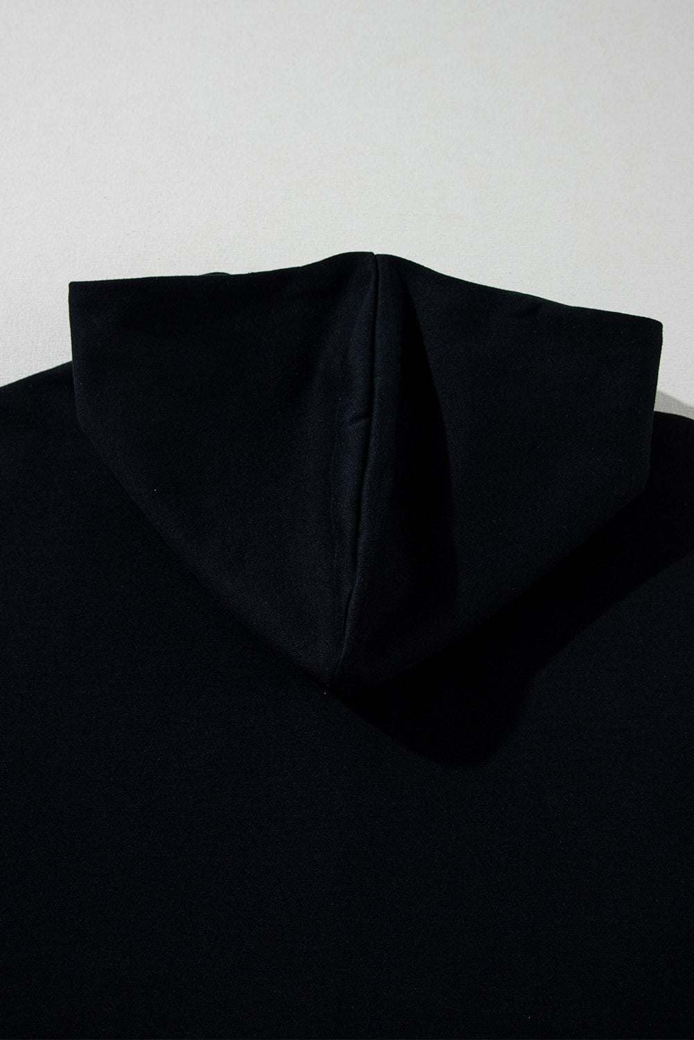 Half Zipper Kangaroo Pocket Short Sleeve Hoodie