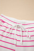 Sail Blue Casual Wide Leg 2pcs Pants Set