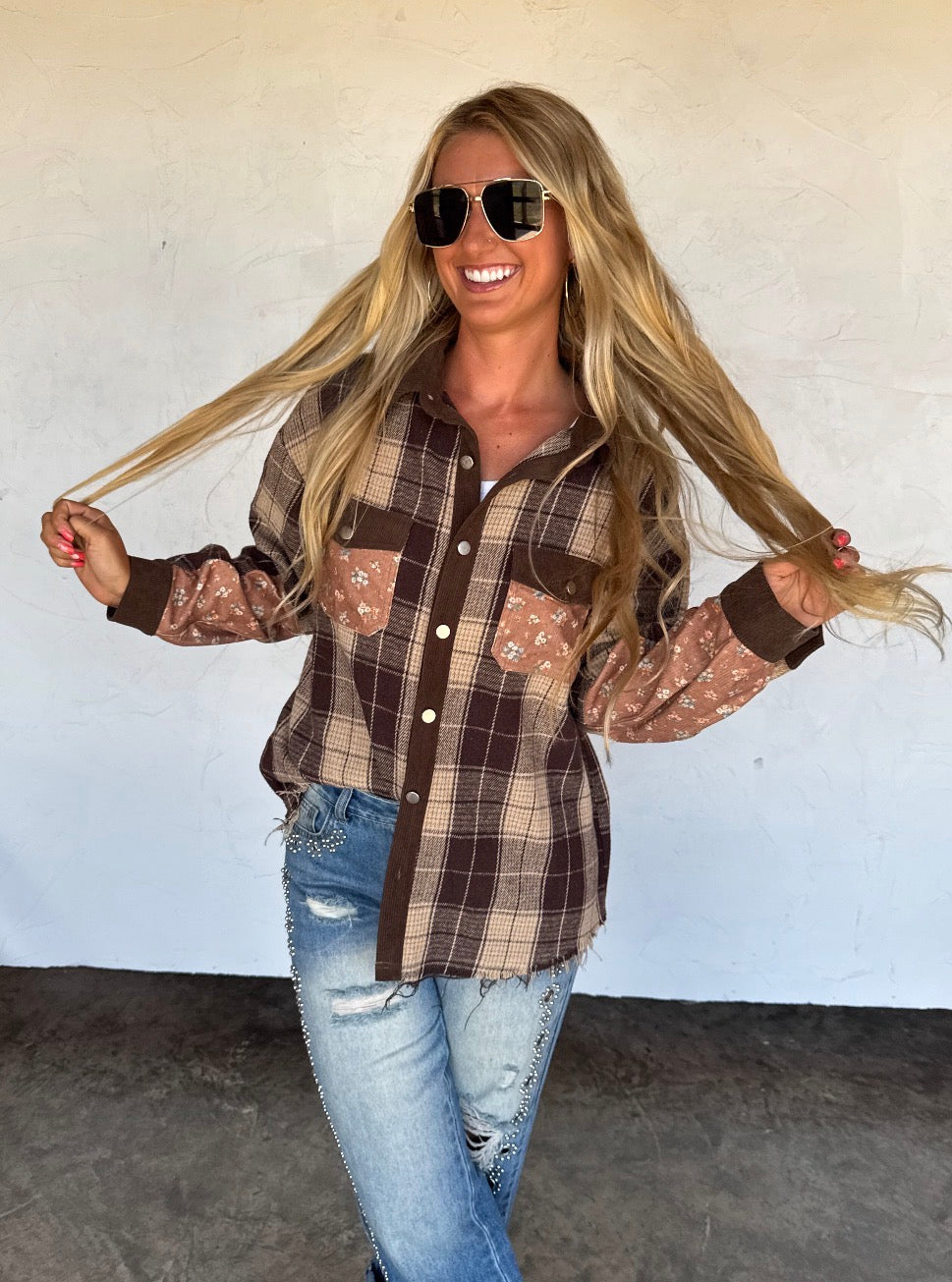 Preorder: Scarlett Plaid Shacket