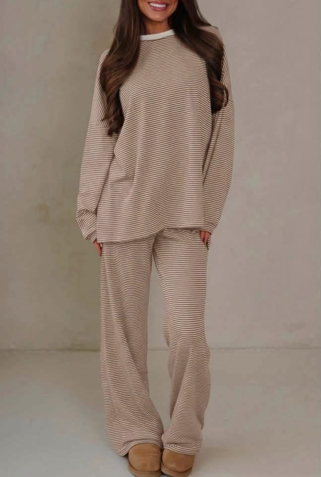 Preorder: Weekend Snuggle Striped Sets