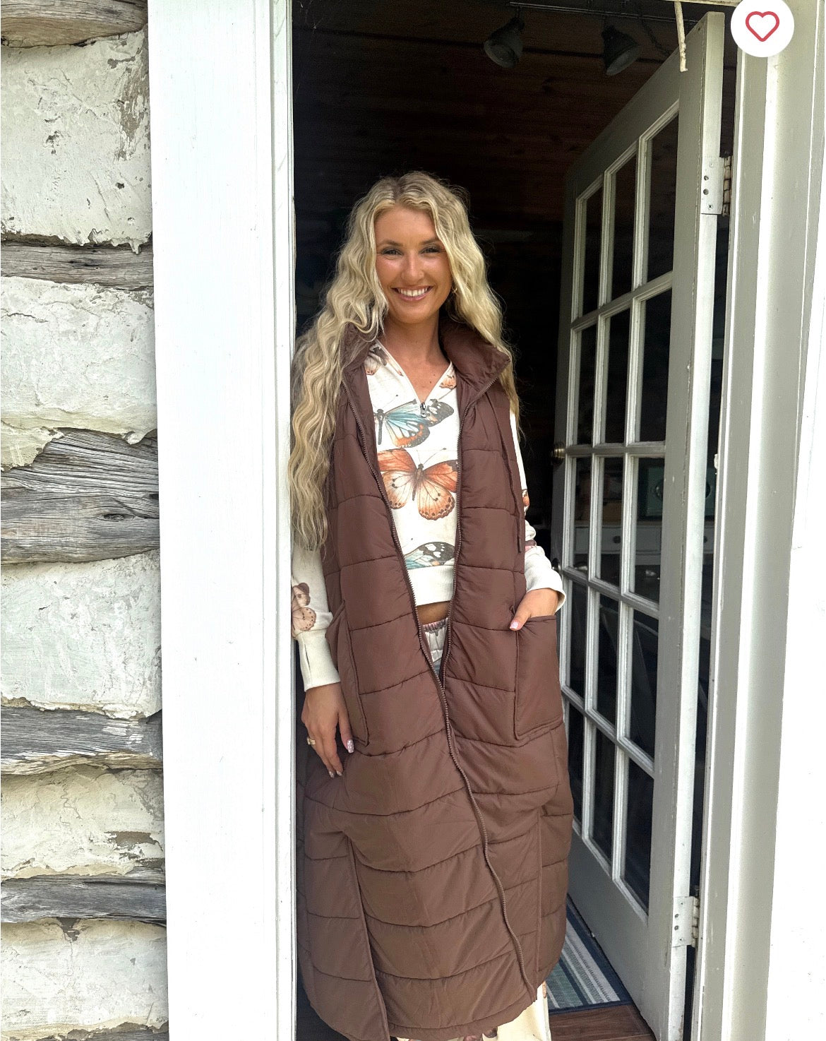 Preorder - Wild Oak Puffer Vest ETA SEPTEMBER