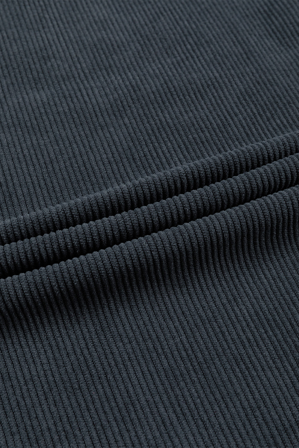 Ribbed Corduroy Oversized Sweatshirt