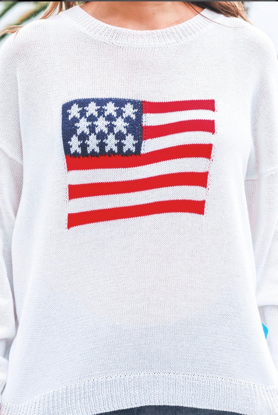 Preorder - USA flag sweater