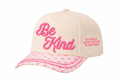 "Be Kind" on Tan Cap With Patch Work - Estimated Ship date 9/20