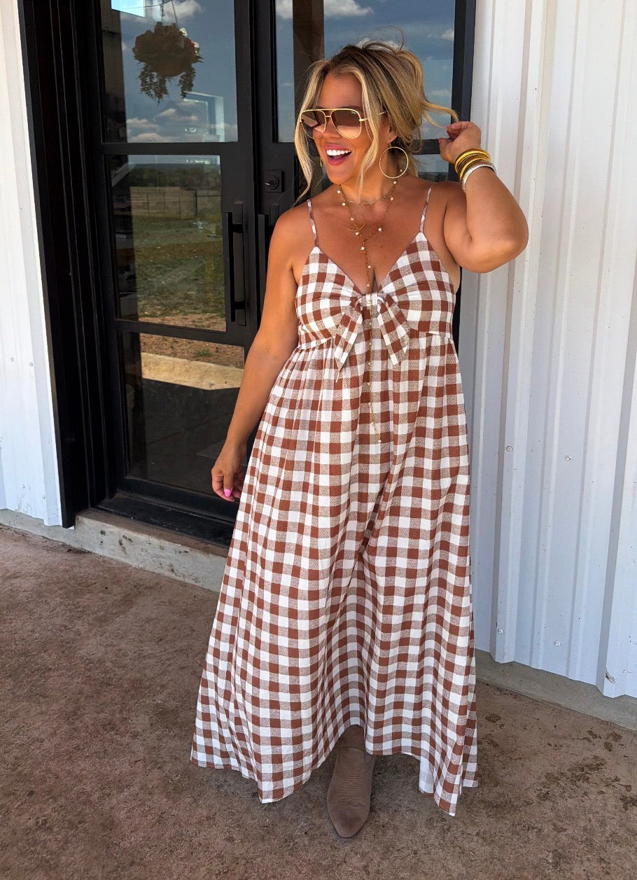 Preorder - Western Charm Maxi Dress