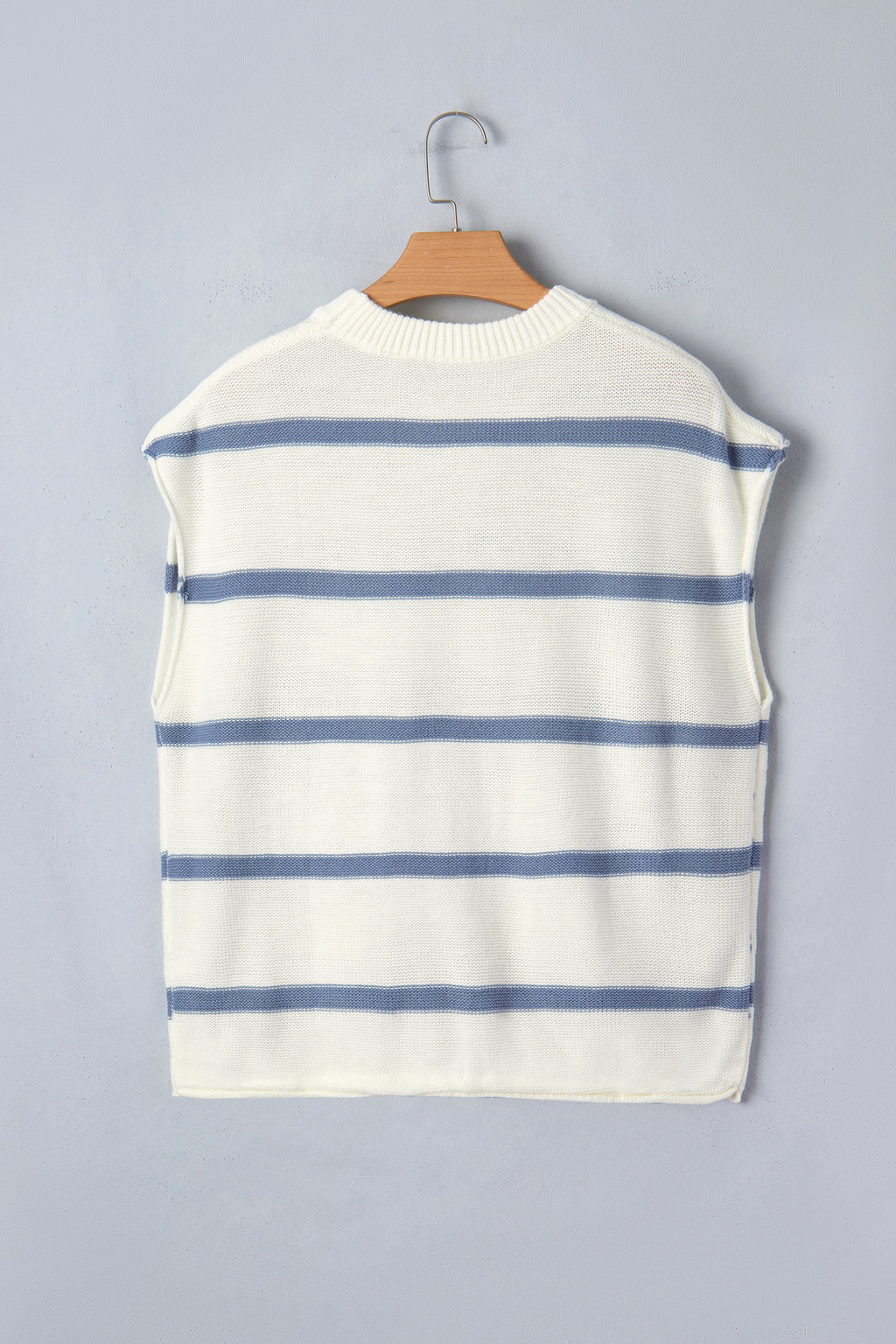 Striped Batwing Sleeve Sweater Tee