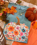 Fall Bloom Pumpkin Tee