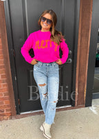 Merry Sweater in Pink