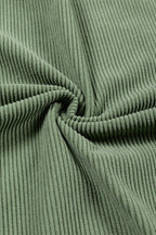 Ribbed Corduroy Oversized Sweatshirt
