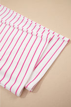 Sail Blue Casual Wide Leg 2pcs Pants Set