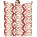 Striped Elegant CandyCane Blanket *Pre Order*ETA OCTOBER
