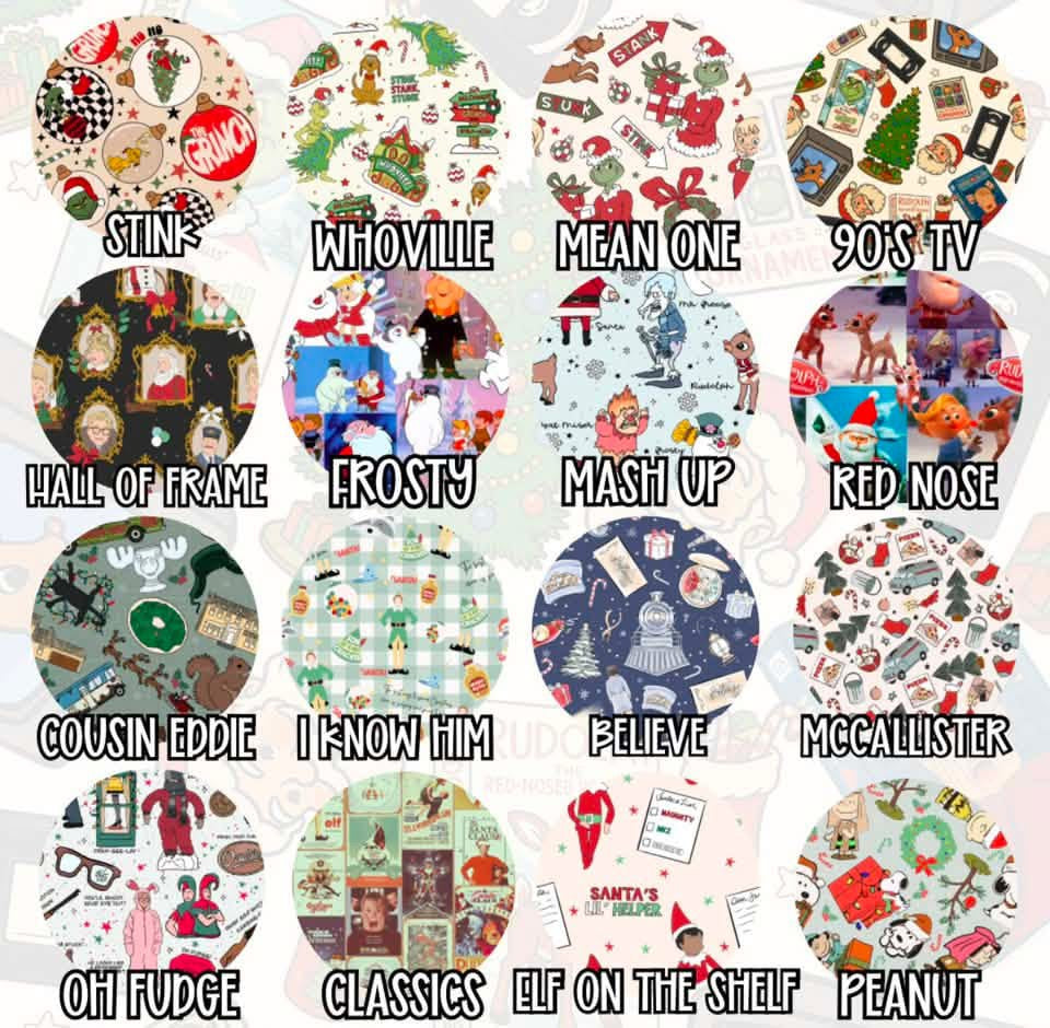 Adults CUSTOM CHRISTMAS WAFFLE SETS - CLOSES 7/23 Preorder