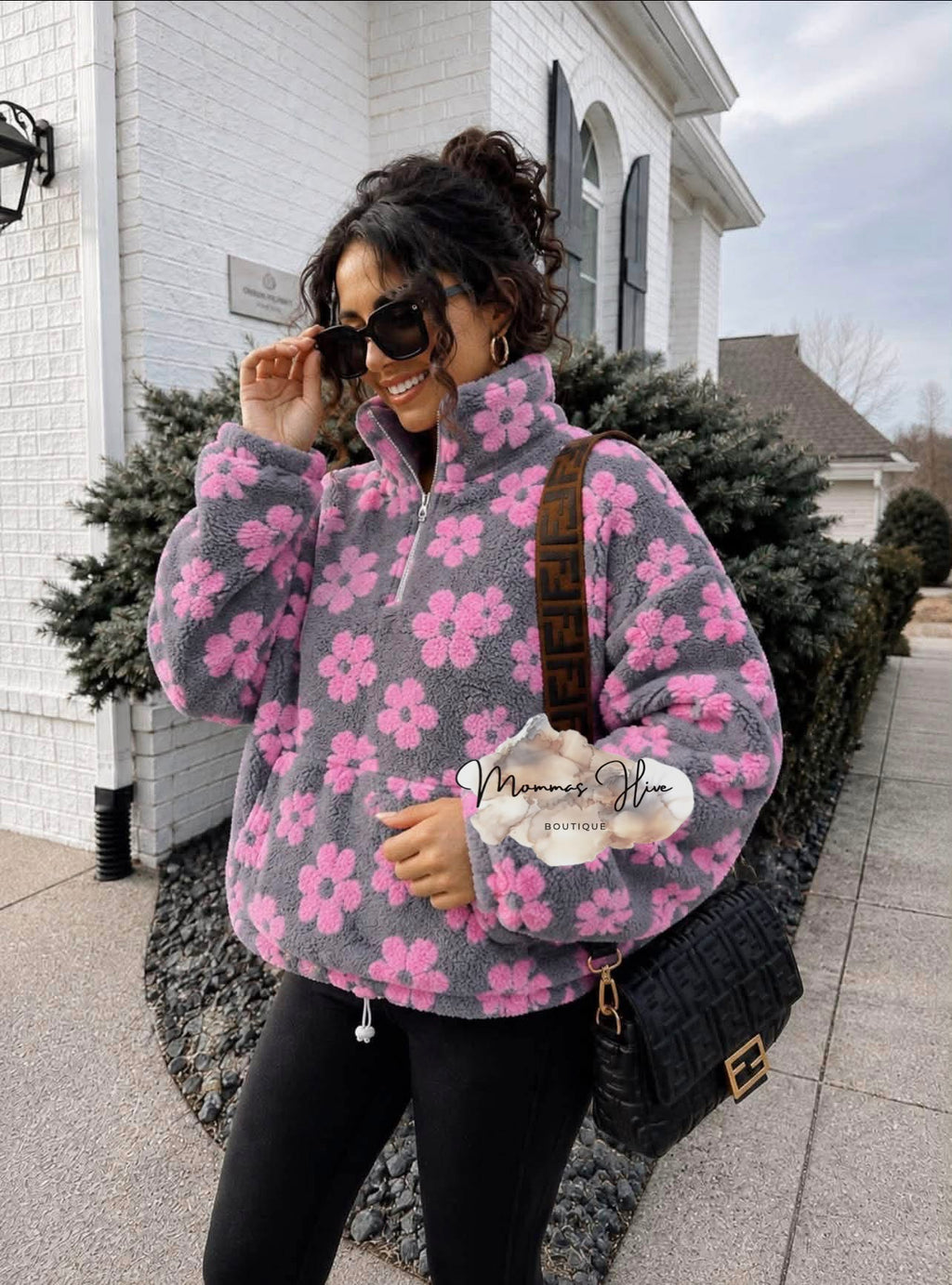 Daisy Sherpa Pullovers - PreOrder