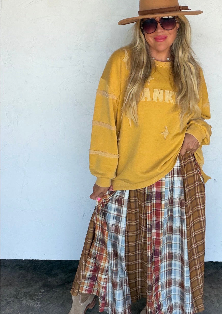 Preorder: Thankful Classic Crew Pullover ETA OCTOBER