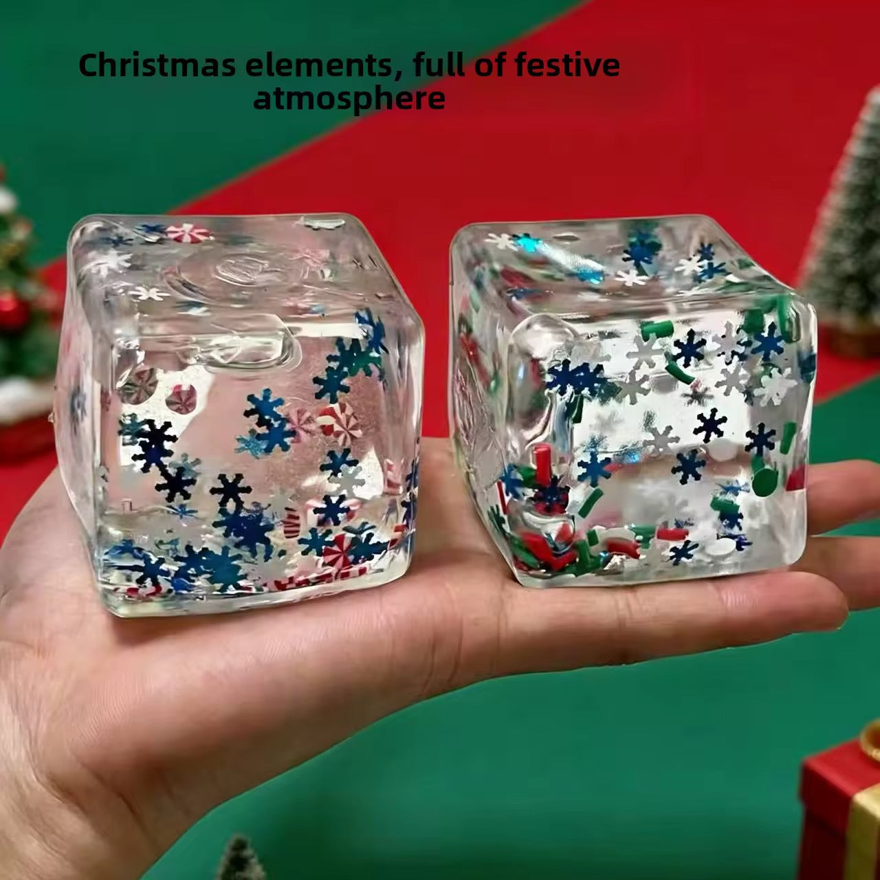 Christmas Cube Squishy Preorder
