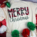 Merry - Embroidered Appliqué