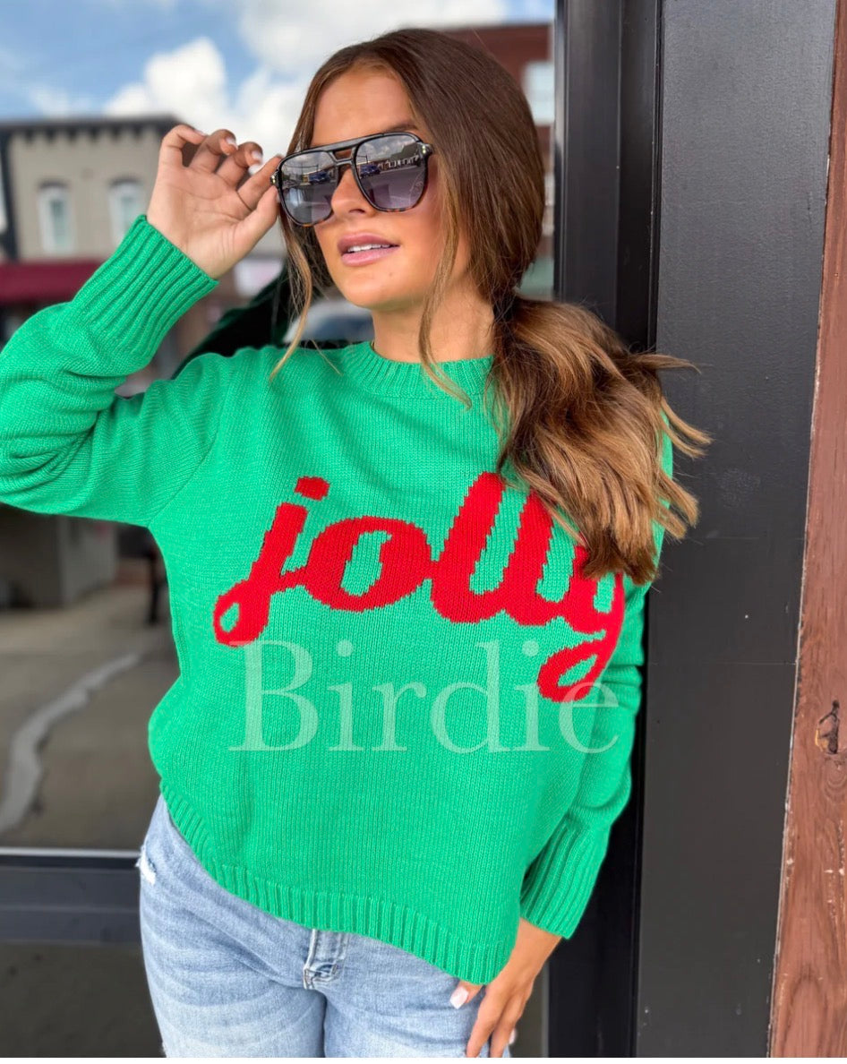 Jolly Sweater in Green