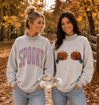 Reversible Spooky/Pumpkin Mock Neck - PreOrder