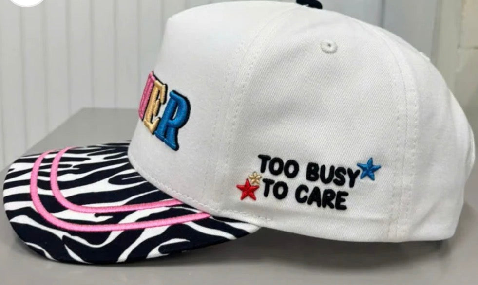 Embroidered Hat Drop