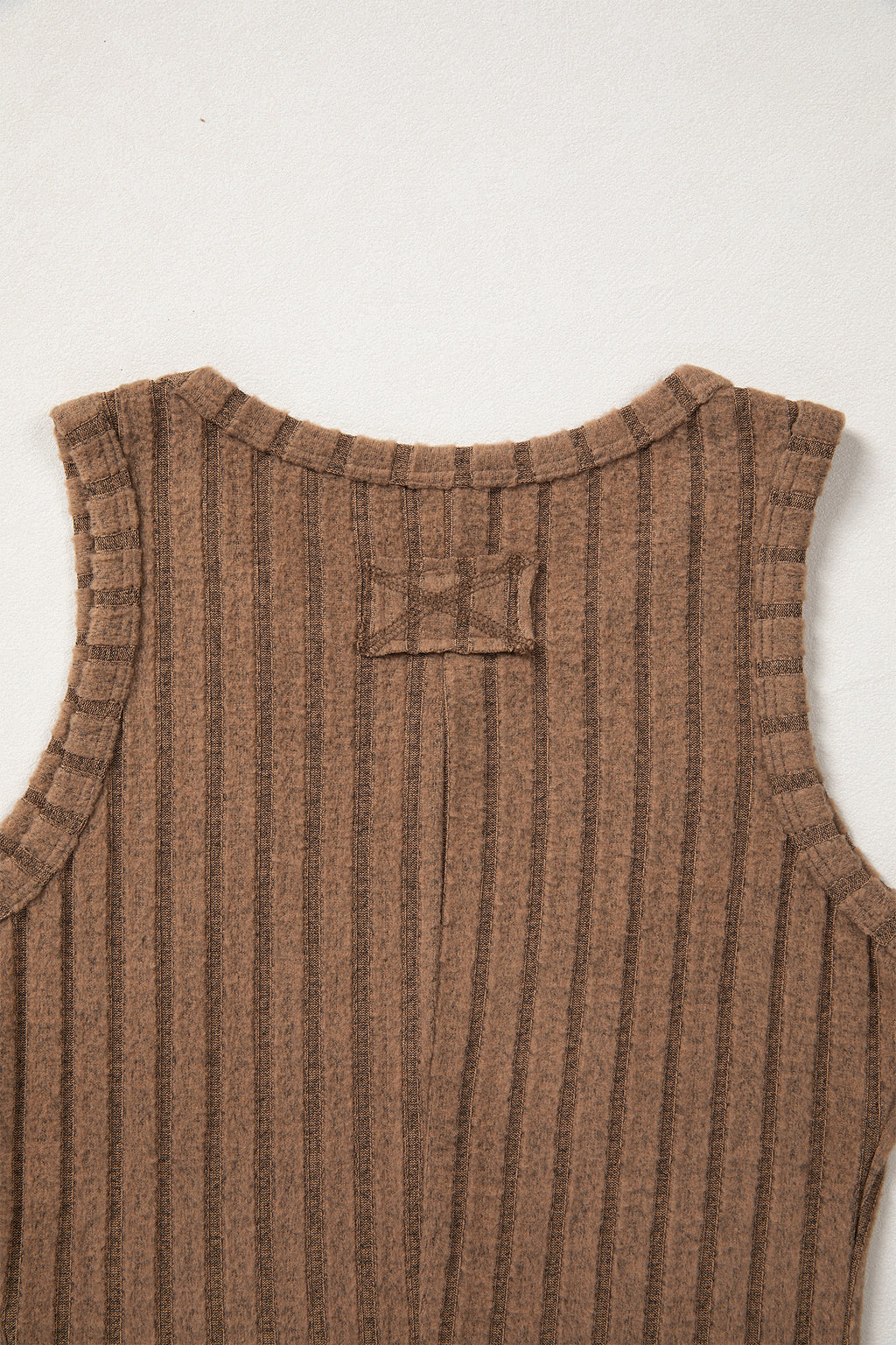 Phalaenopsis Slim Ribbed Mineral Wash Tank Top