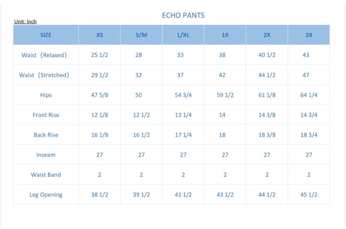Preorder - Oh My Stars Echo Boho Pants ETA May