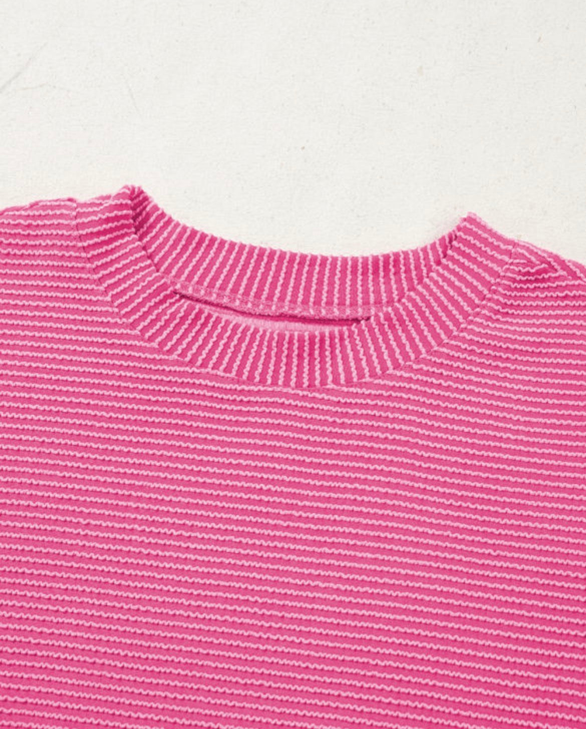 Pink Perfection Rib Tee